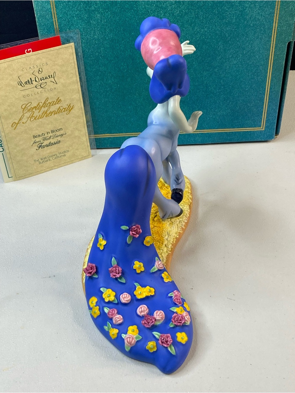 WDCC Fantasia Blue Centaurette Figurine  Beauty in Bloom Disney COA Box - Picture 6 of 13